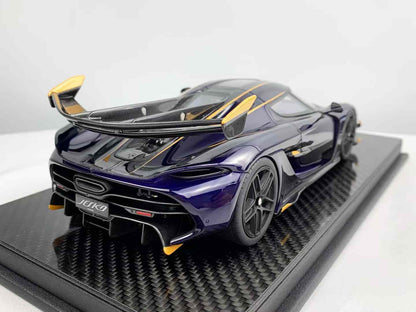 FrontiArt 1:18 Koenigsegg Jesko Blue Scuro Candy - Limited Edition F138-193