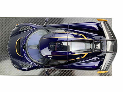 FrontiArt 1:18 Koenigsegg Jesko Blue Scuro Candy - Limited Edition F138-193
