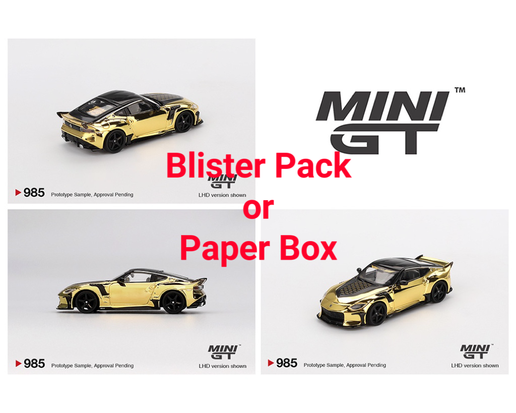 (Coming Soon) Mini GT 1:64 Nissan Z VeilSide FFZ400 - Gold Chrome MGT00985 [2 Versions]