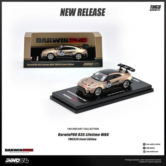 Inno64 1:64 DarwinPRO R35 Lifetime WBK TMCS 2026 IN64-R35DP-TMCS26 [Exclusive]