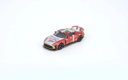 Inno64 1:64 Nissan GT-R50 "X'MAS 2024" Special Edition With Chrome Gold Chase Car (Random Chase Car) IN64-R50-XMAS24