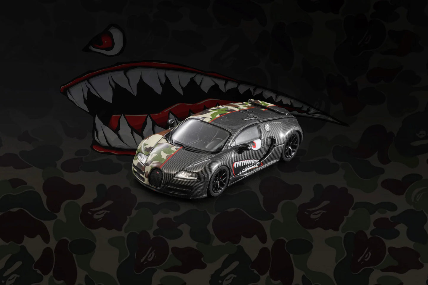 Mortal 1:64 Bugatti Veyron Diecast (4 Versions)
