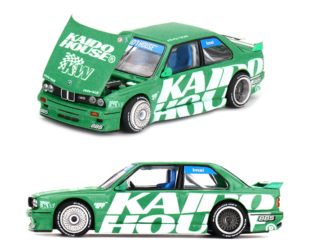 (Preorder) Kaido House x Mini GT 1:64 BMW M3 Kaido Works V2- Green KHMG242