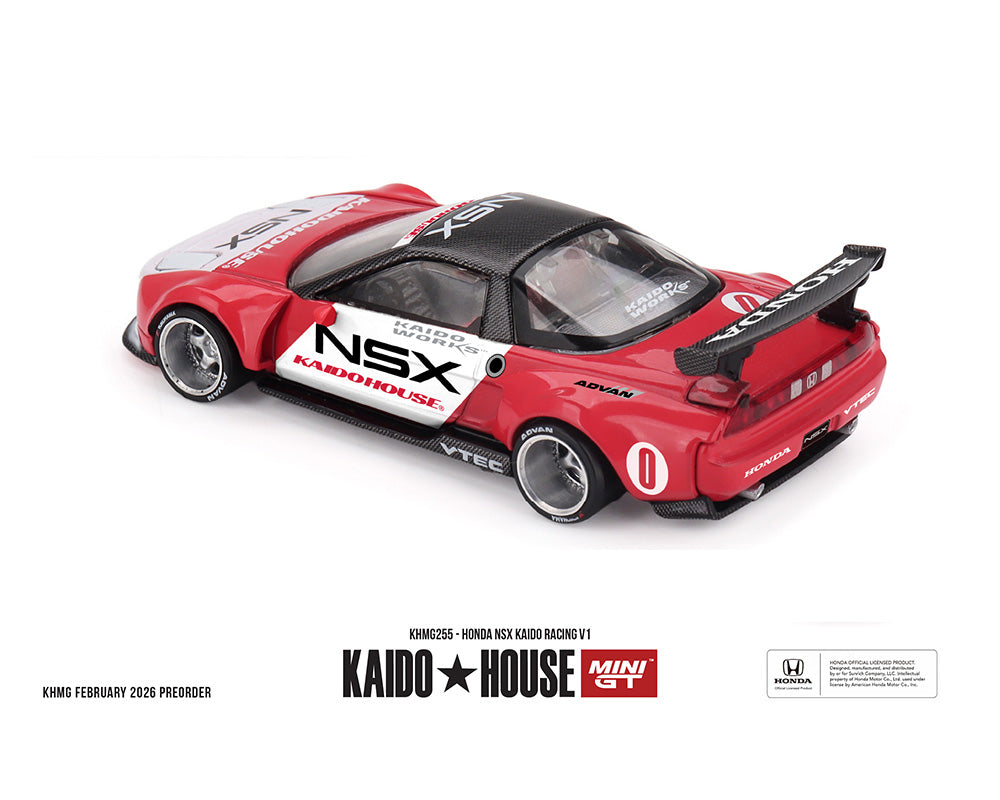 Model car with 'NSX' branding on a white background