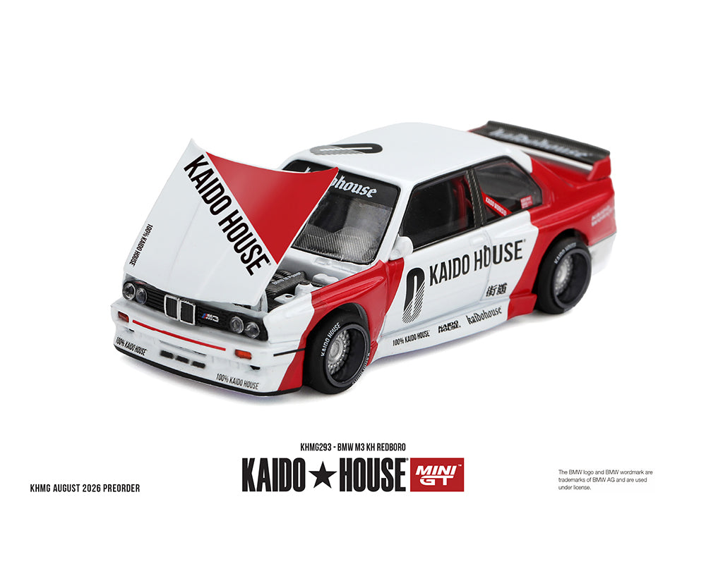 (Preorder) Kaido House x Mini GT 1:64 BMW M3 KH REDBORO KHMG293