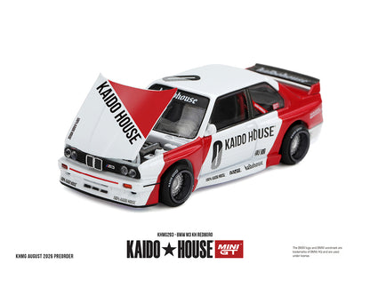 (Preorder) Kaido House x Mini GT 1:64 BMW M3 KH REDBORO KHMG293