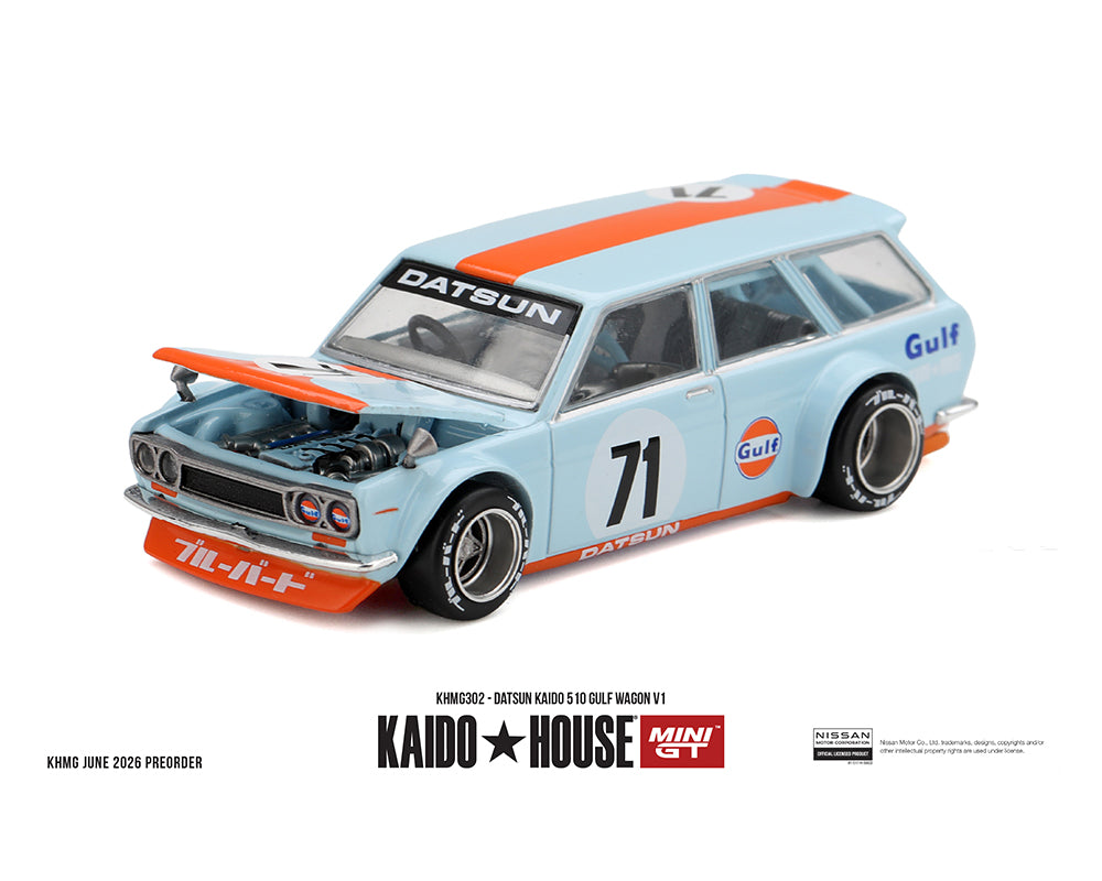 Model car with 'Kaido House' branding on a white background