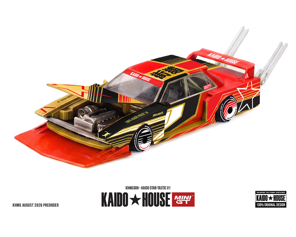 (Preorder) Kaido House x Mini GT 1:64 KAIDO STAR-TASTIC V1  KHMG309