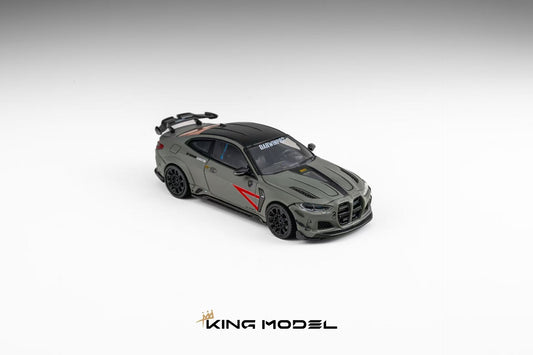Model car on a gray background with 'King Model' branding.