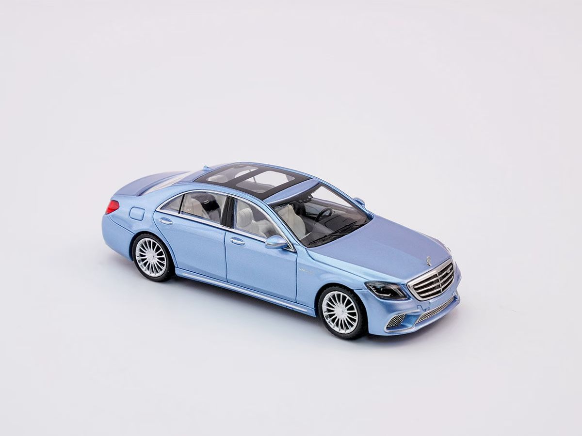 King Model MERCEDES-BENZ S65 AMG BLUE