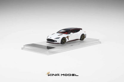 King Model 1:64 Vanquish Zagato Shooting Brake Green/White Limited Edition [2 Colors]