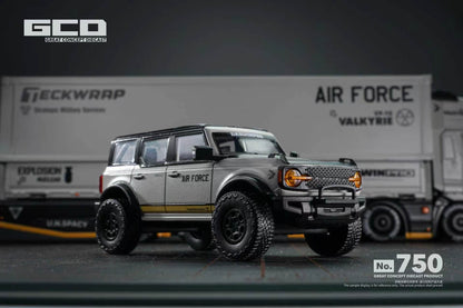 (Preorder) GCD 1:64 BRONCO DARWINPRO AIR FORCE GREY (LHD) KS-022-750