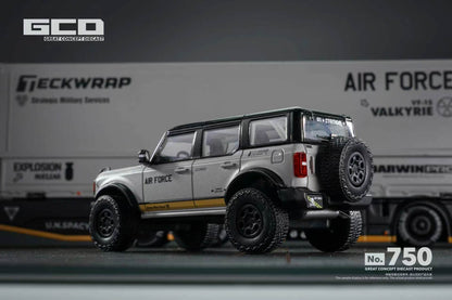 (Preorder) GCD 1:64 BRONCO DARWINPRO AIR FORCE GREY (LHD) KS-022-750