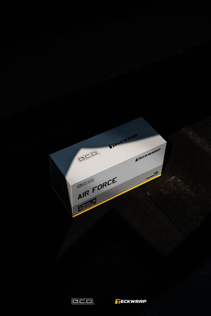 Box of GCD Air Force Hino Profia 700 DarwinPro &TECKWRAP Combat Grey on a dark background