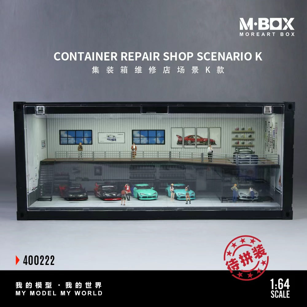 MBOX 1:64 Container Repair Shop Scenerio K MB400222