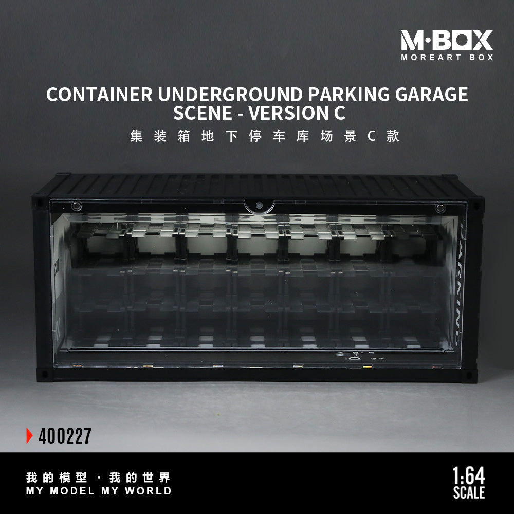 MBOX 1:64 Container Underground Parking Garage Scene - Version C