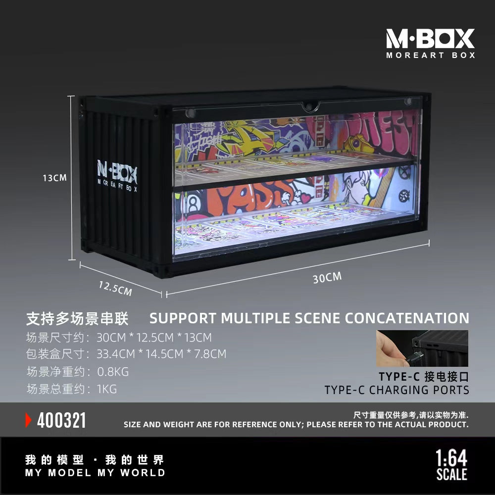 MoreArt 1:64 Container Model Storage Scene MB400321/MB400322 [2