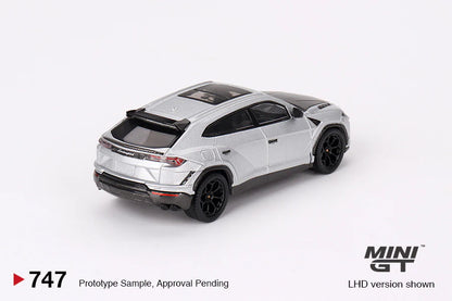 Mini GT 1:64 Lamborghini Urus Performante – Grigio Nimbus