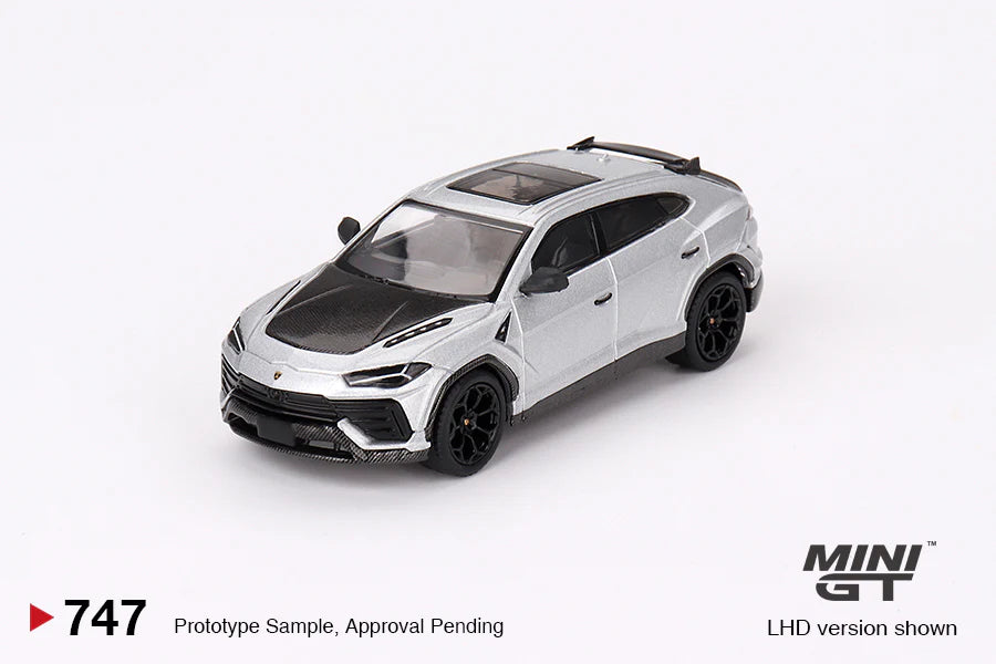 Mini GT 1:64 Lamborghini Urus Performante – Grigio Nimbus
