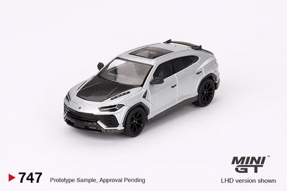 Mini GT 1:64 Lamborghini Urus Performante – Grigio Nimbus