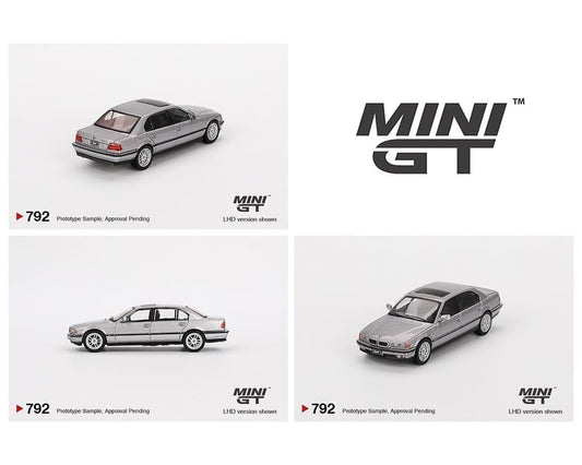 Collection of model cars with MINI GT branding on a white background