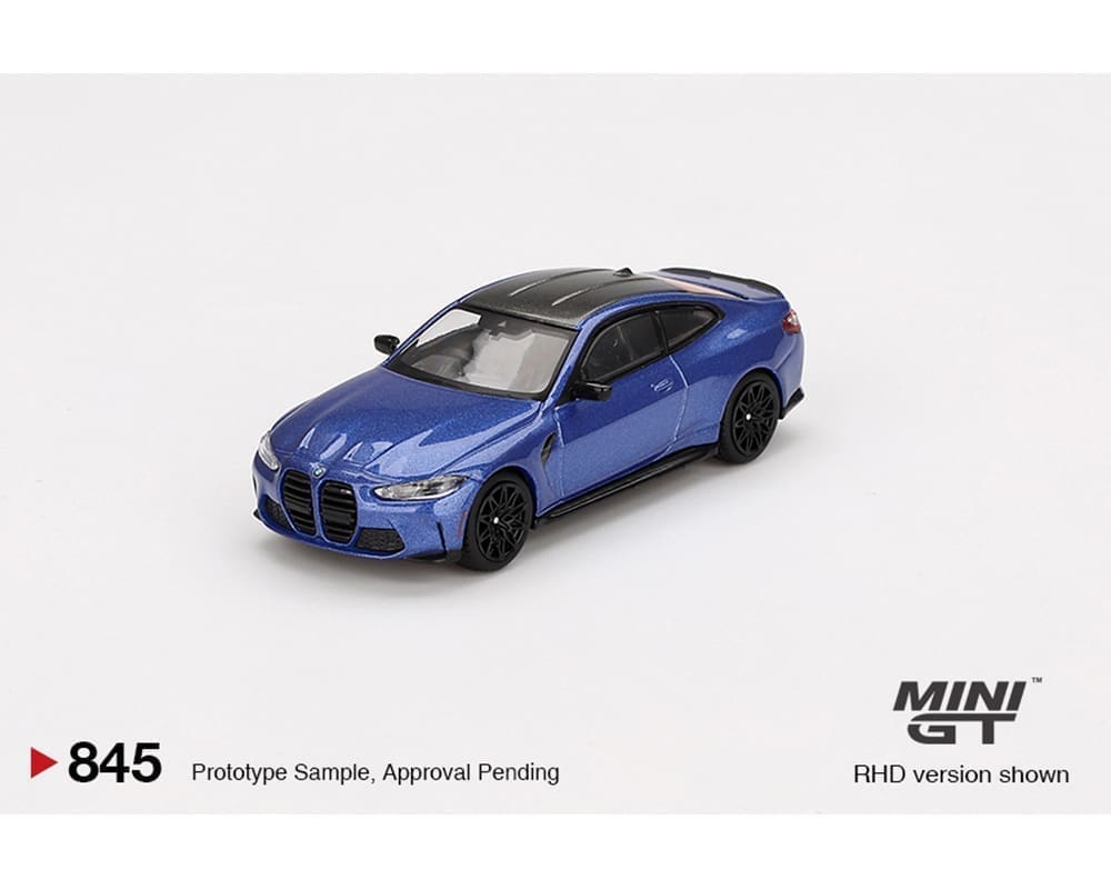 Mini GT 1:64 BMW M4 Competition (G82) – Portimao Blue – Limited