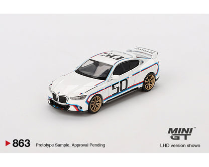 Mini GT 1:64 BMW 3.0 CSL – White MGT00863-BL