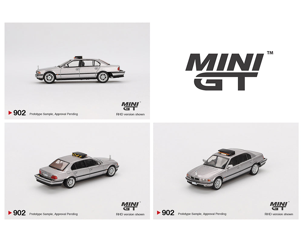 Mini GT 1:64 BMW 750IL James Bond 007 Tomorrow Never Dies – Limited Edition [2 Languages]