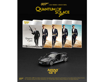(Preorder) Mini GT 1:64 Aston Martin DBS “Quantum of Solace” Battle Damaged – English Packaging – Limited Edition MGT00924-007E