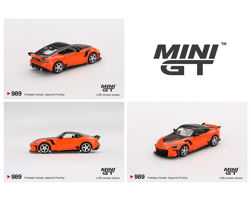 Mini GT 1:64 Nissan Z VeilSide FFZ400 – Orange MGT00989-BL (Preorder)