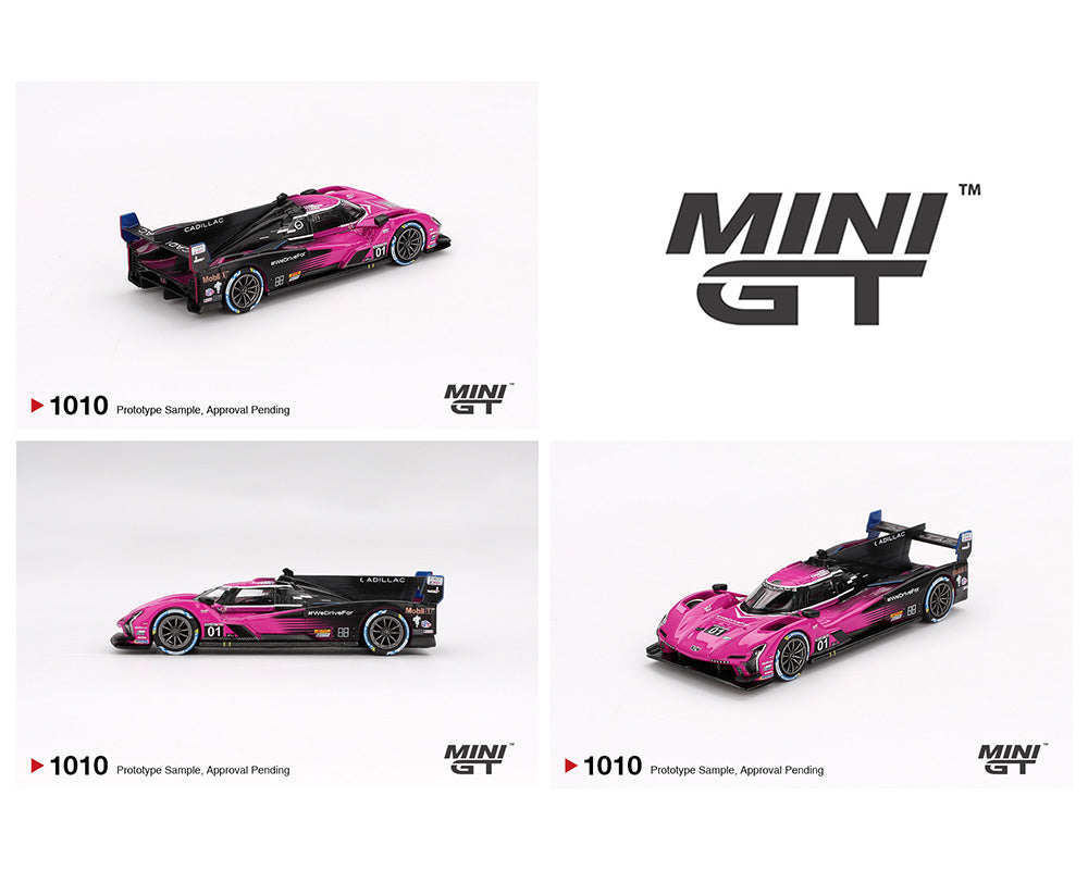 Mini GT 1:64 Cadillac V-Series.R #01 Cadillac Racing 2024 IMSA Petit Le Mans MGT01010-BL (Preorder)