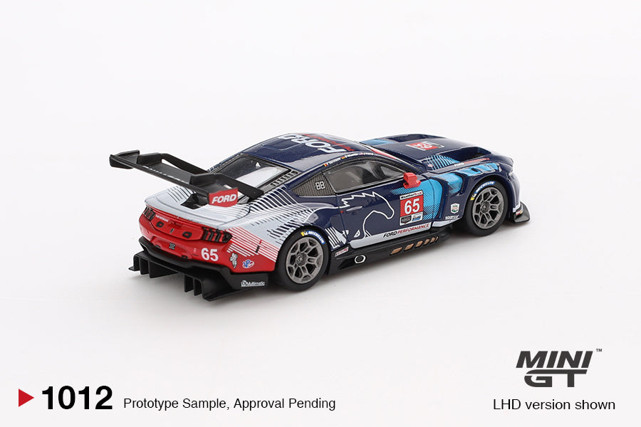 Mini GT 1:64 Ford Mustang GT3 #65 Ford Multimatic Motorsports 2024 IMSA Daytona 24 Hrs MGT01012-BL