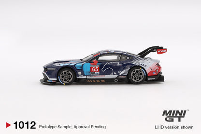 Mini GT 1:64 Ford Mustang GT3 #65 Ford Multimatic Motorsports 2024 IMSA Daytona 24 Hrs MGT01012-BL