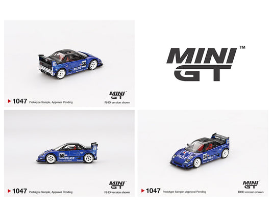 Mini GT 1:64 Mazda AZ-1 Liberty Walk LB40 PILOT MGT01047-BL (Preorder)