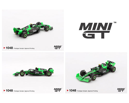 Mini GT 1:64 Mini GT 1:64 F1 Kick Sauber C44 #24 Guanyu Zhou 2024 F1 2024 Chinese GP MGT01048-BL (Preorder)