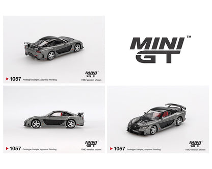 (Preorder) Mini GT 1:64 Mazda RX-7 VeilSide – Fortune Grey MGT01057-BL
