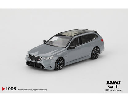 (Preorder) Mini GT 1:64 BMW M5 Touring (G99) – Brooklyn Gray Metallic MGT01096-BL