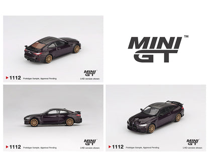 (Preorder) Mini GT 1:64 BMW M4 M-Performance (G82) – Daytona Violet MGT01112-BL