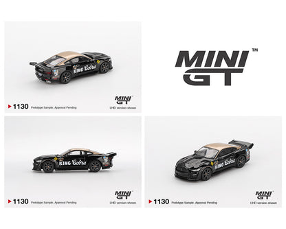 (Preorder) Mini GT 1:64 Shelby GT500 Dragon Snake Concept – Black/Gold- Limited Edition MGT01130-BL