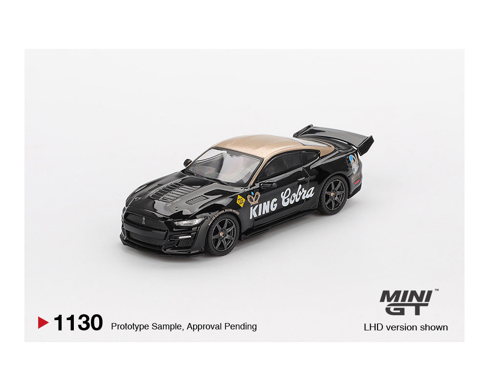 (Preorder) Mini GT 1:64 Shelby GT500 Dragon Snake Concept – Black/Gold- Limited Edition MGT01130-BL