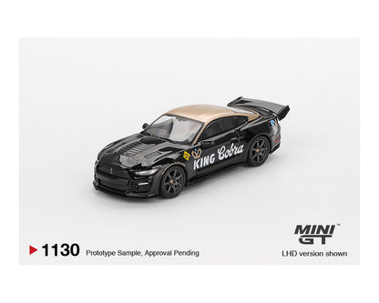 (Preorder) Mini GT 1:64 Shelby GT500 Dragon Snake Concept – Black/Gold- Limited Edition MGT01130-BL