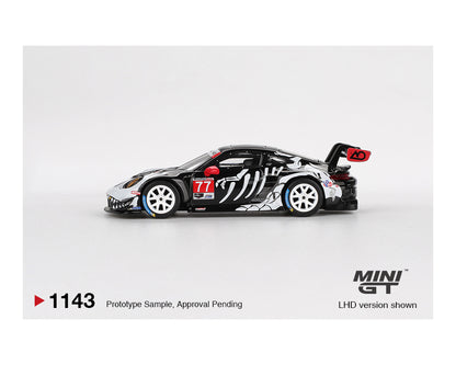 (Preorder) Mini GT 1:64 Porsche 911 GT3 R #77 AO Racing 2025 IMSA Petit Le Mans MGT01143-BL