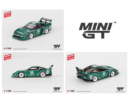 (Preorder) Mini GT 1:64 Nissan LB-Super Silhouette 180SX 2026 TAS – Green MGT01163-BL