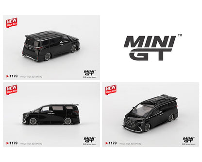 (Preorder) Mini GT 1:64 Toyota Alphard 40 KUHL – Black MGT01179-BL