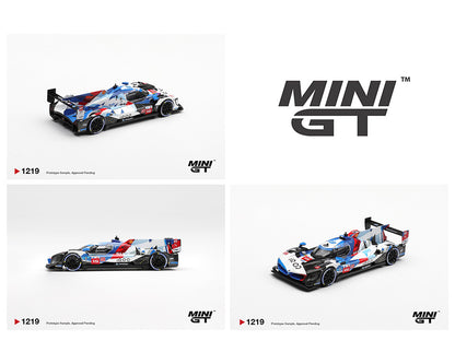 Model cars with 'MINI GT' branding on a white background