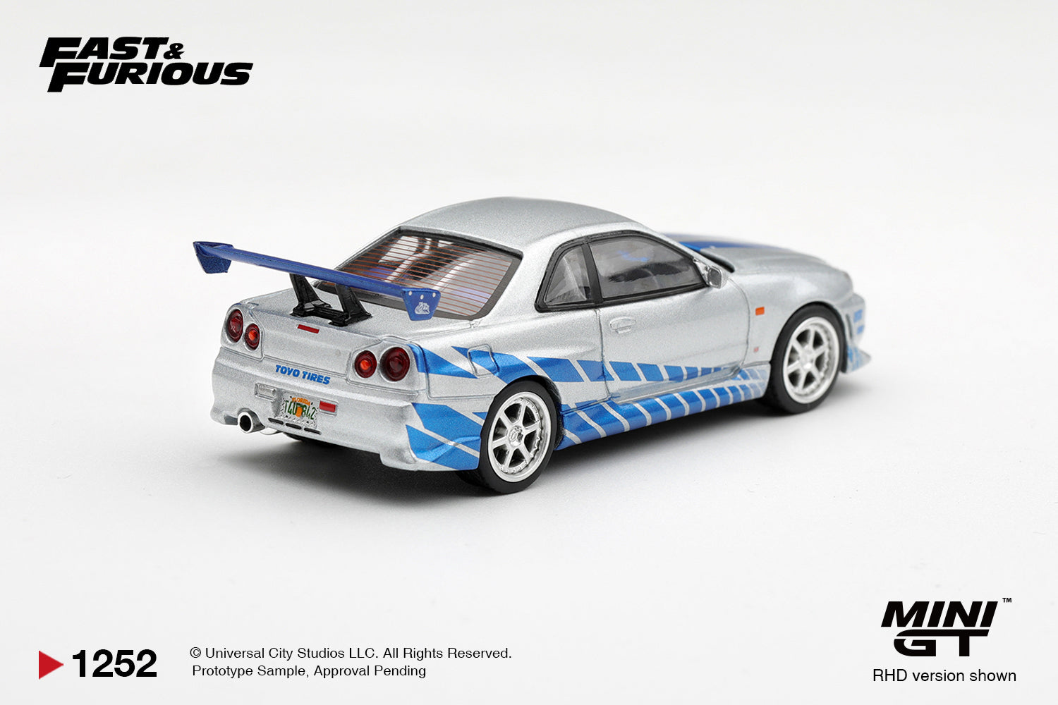 Mini GT 1:64 Nissan Skyline GT-R C-West “2 Fast 2 Furious” Brian O
