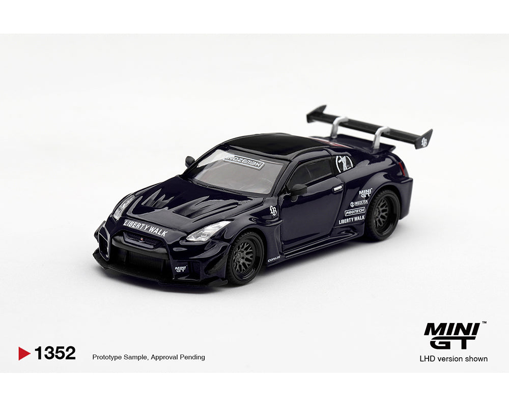 (Preorder) Mini GT 1:64 LB-Silhouette WORKS GT NISSAN 35GT-RR Ver.2 INOZETEK Edition – Limited Edition MGT01352-BL