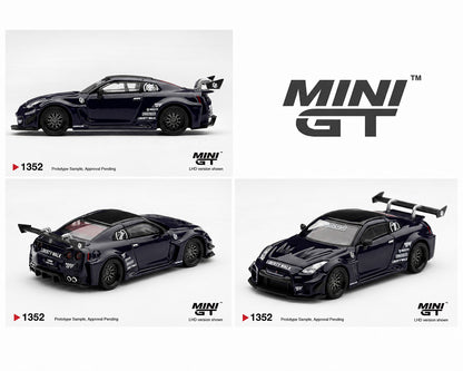 (Preorder) Mini GT 1:64 LB-Silhouette WORKS GT NISSAN 35GT-RR Ver.2 INOZETEK Edition – Limited Edition MGT01352-BL