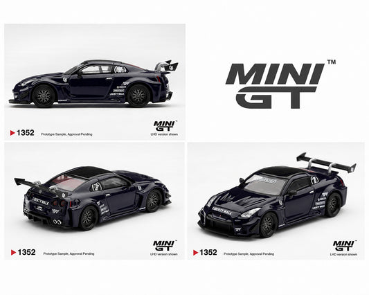 (Preorder) Mini GT 1:64 LB-Silhouette WORKS GT NISSAN 35GT-RR Ver.2 INOZETEK Edition – Limited Edition MGT01352-BL