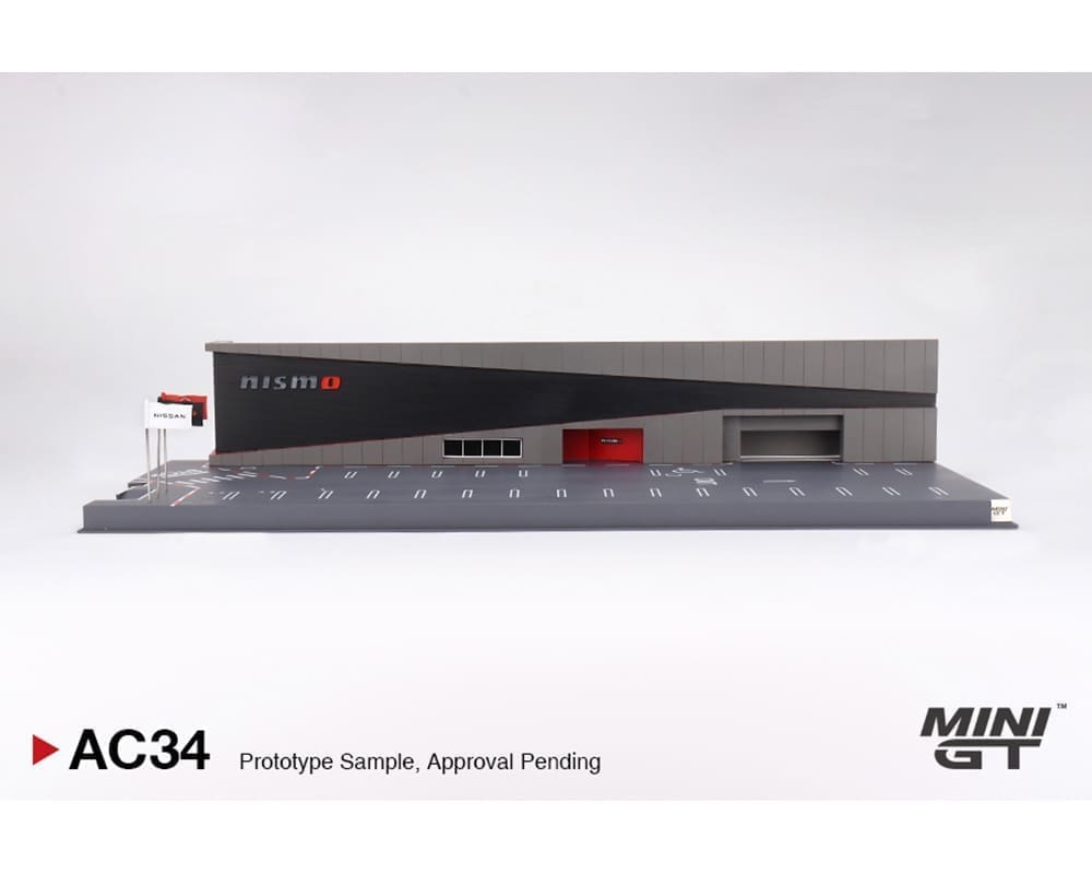 Mini GT 1:64 Diorama Nissan Motorsports Nismo Operation MGTAC34